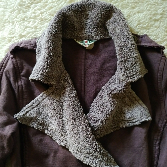 y2k purple cotton trench - Picture 11 of 11